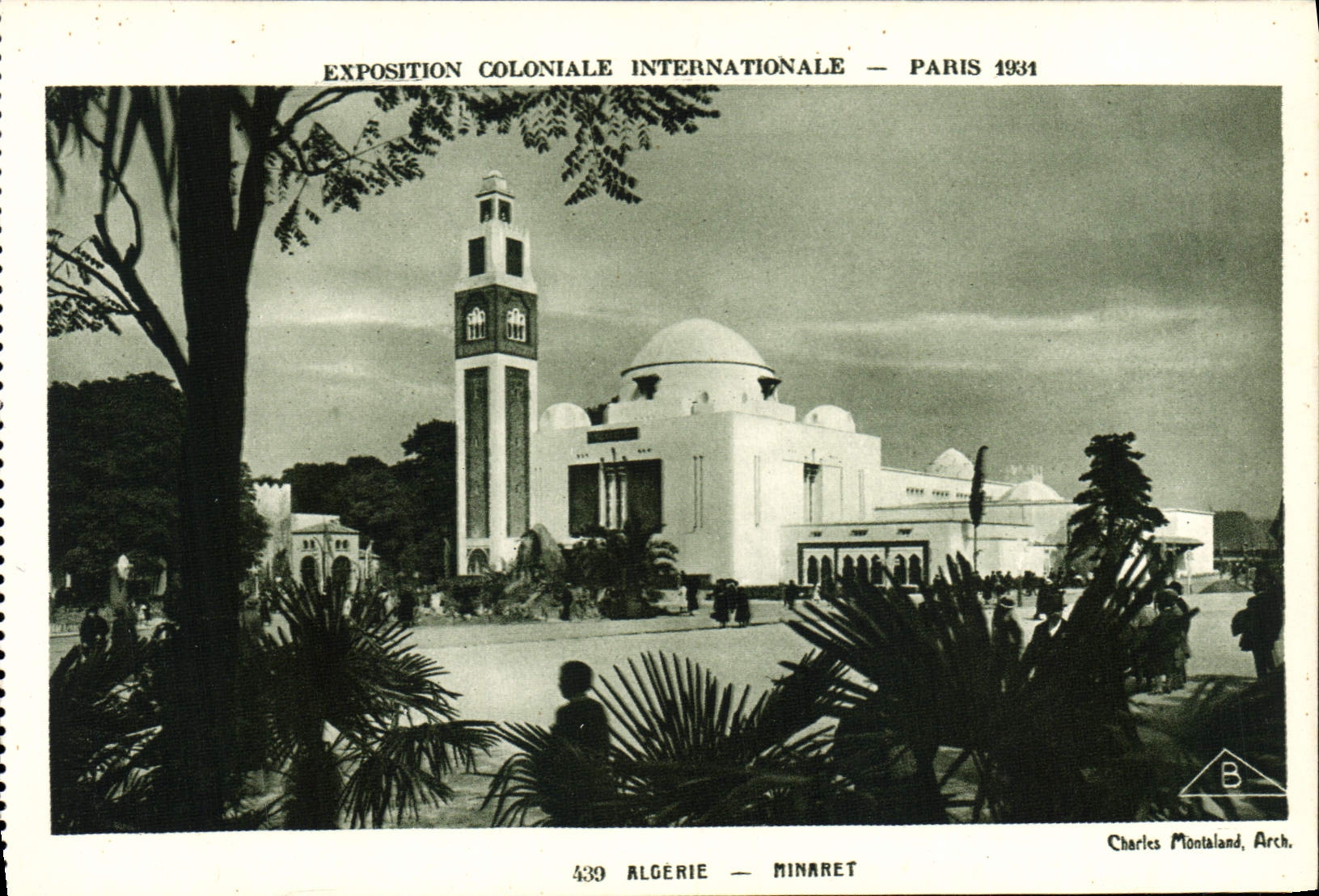 Algérie — Minaret — Exposition Coloniale Internationale — Paris 1931