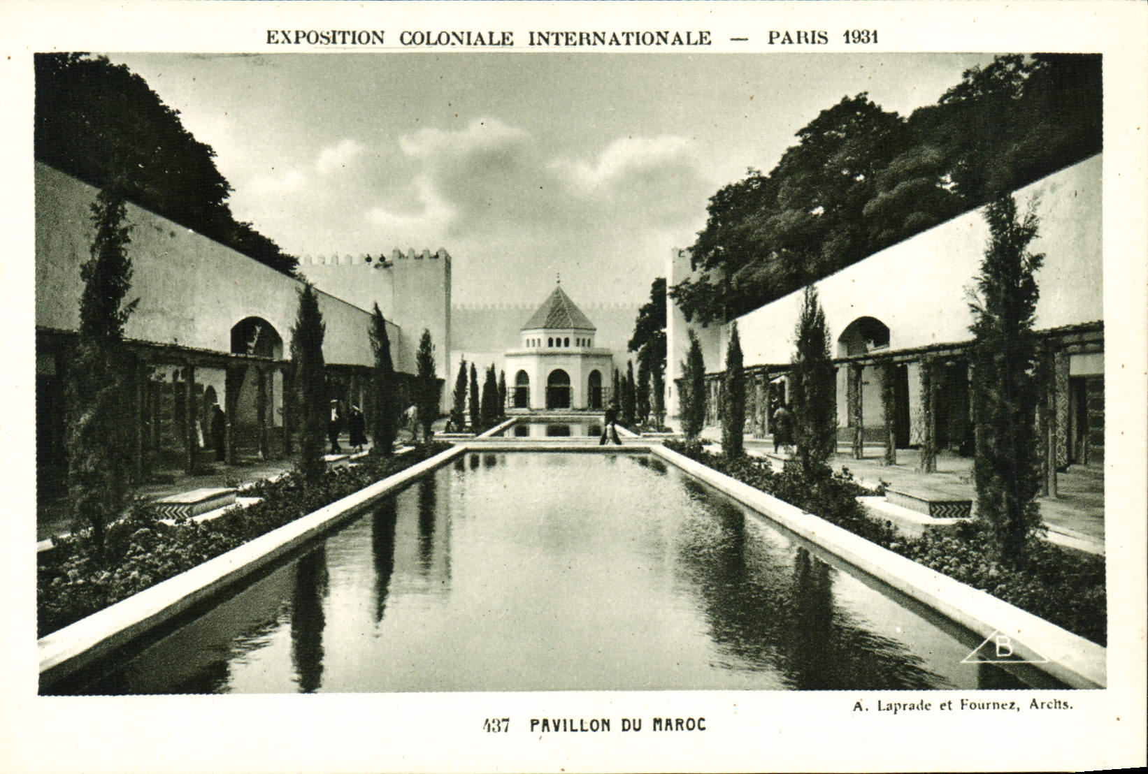 Pavillon du Maroc — Exposition Coloniale Internationale — Paris 1931