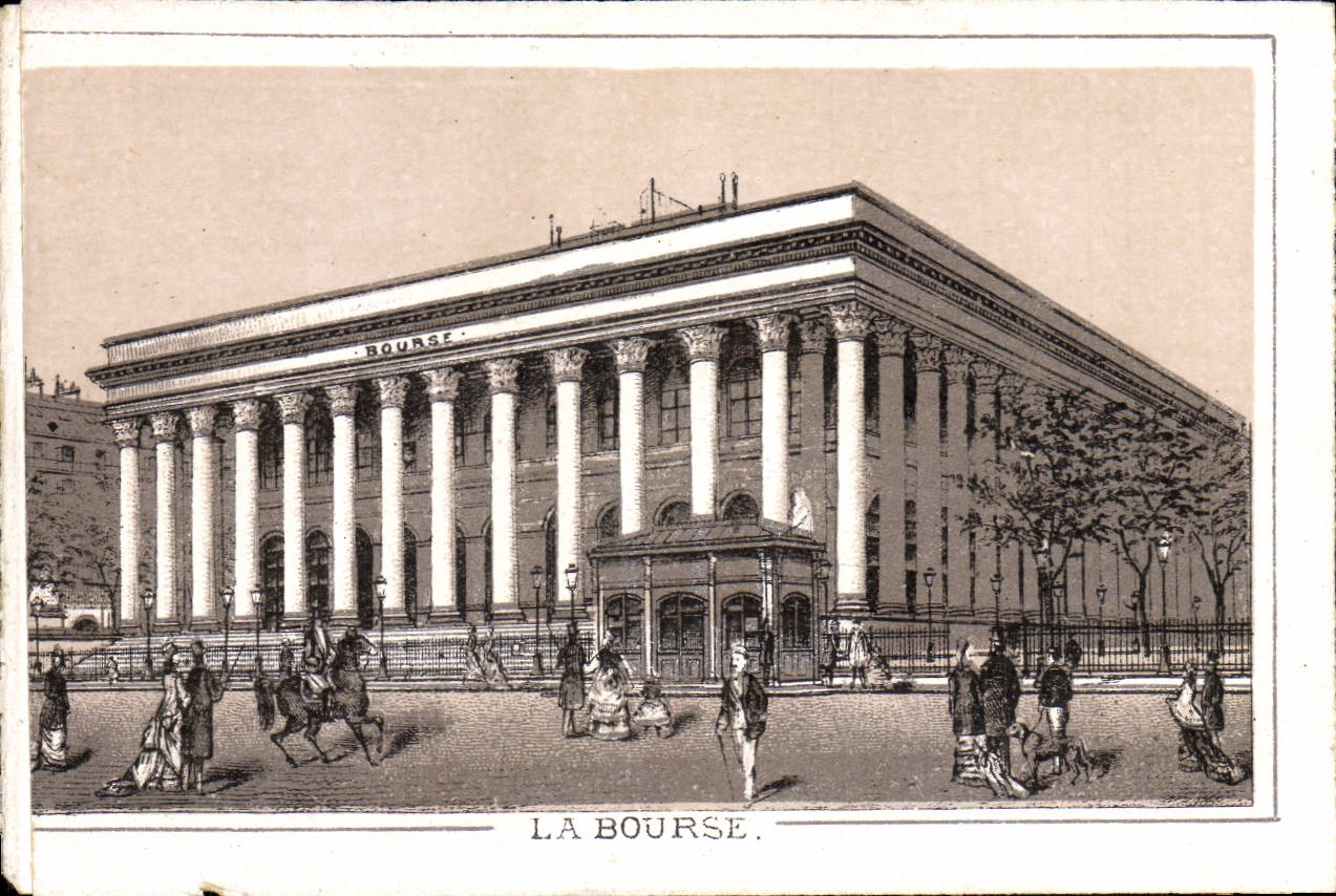 CPA La Bourse Paris
