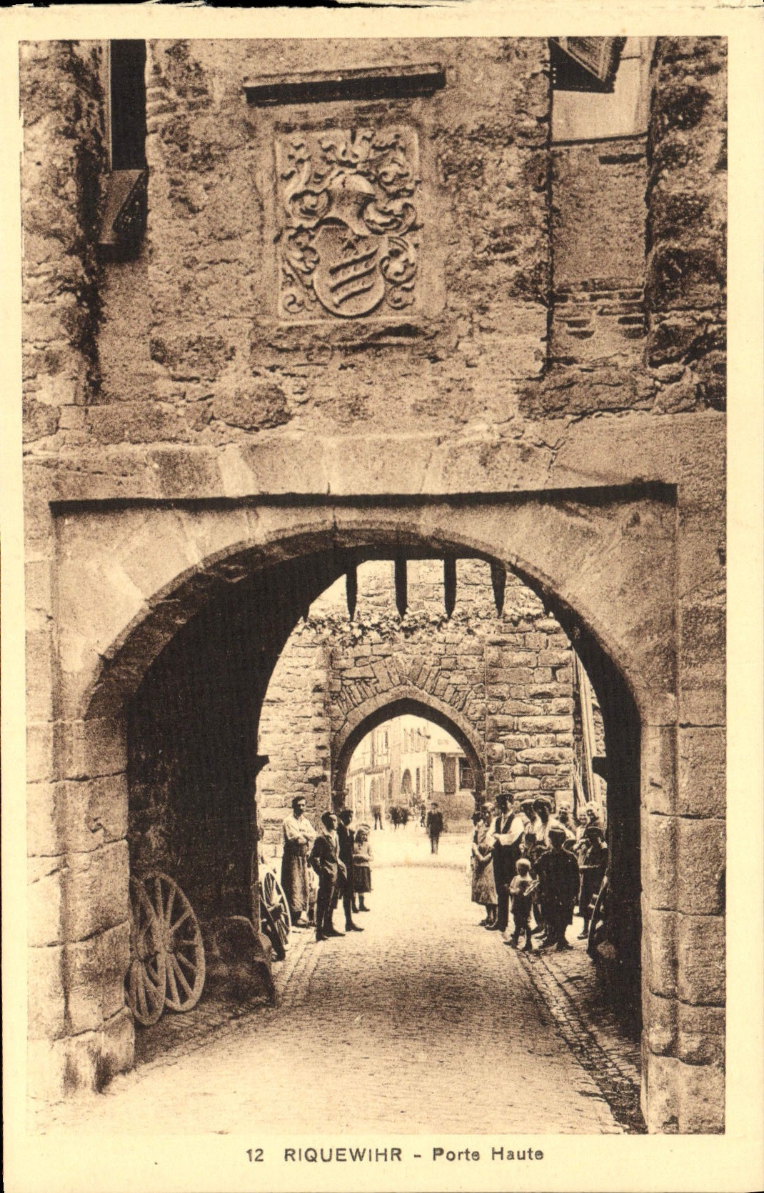 CPA Riquewihr Porte Haute