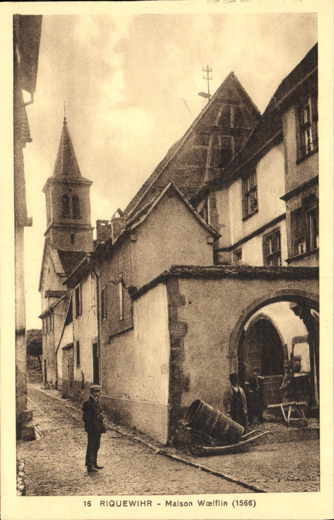 Riquewihr - Maison Wœlflin (1566) — éditeur Edition Niparco, n° 16