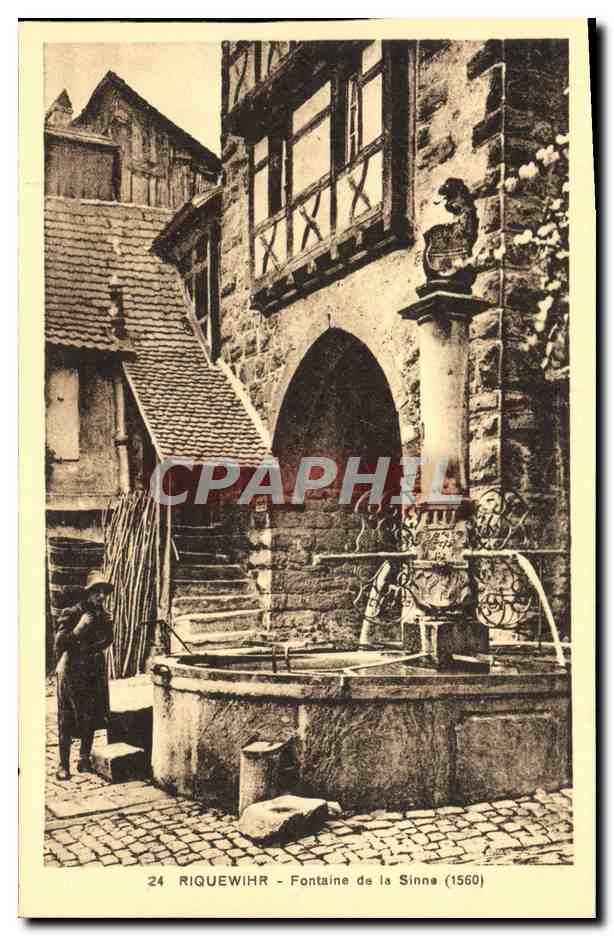 Riquewihr - Fontaine de la Sinna (1560) — Édition Wibeco