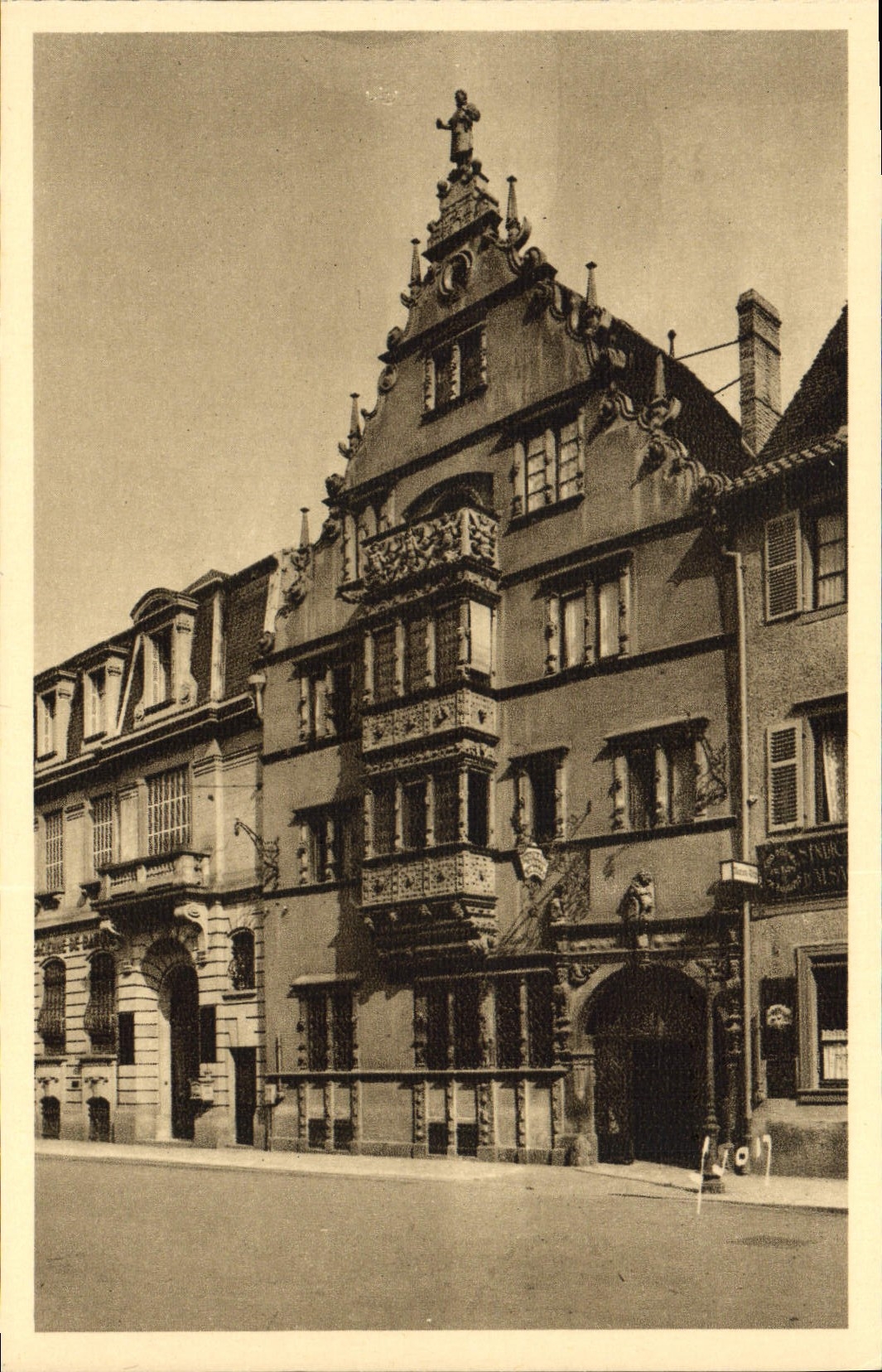 Colmar (Haut-Rhin) — Maison des Têtes ou Kopfhaus (1609) — Les Éditions d'Art Yvonn, Paris