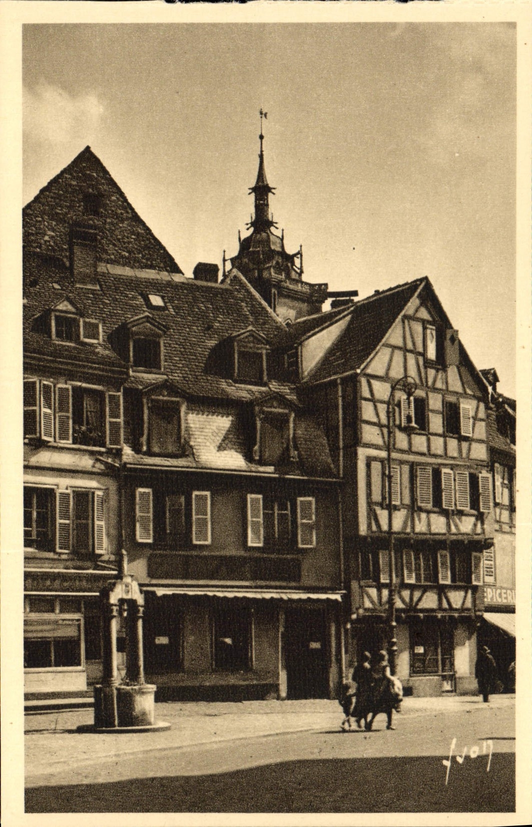 Colmar — Place des Dominicains — Les Éditions d'Art 'La Douce France'