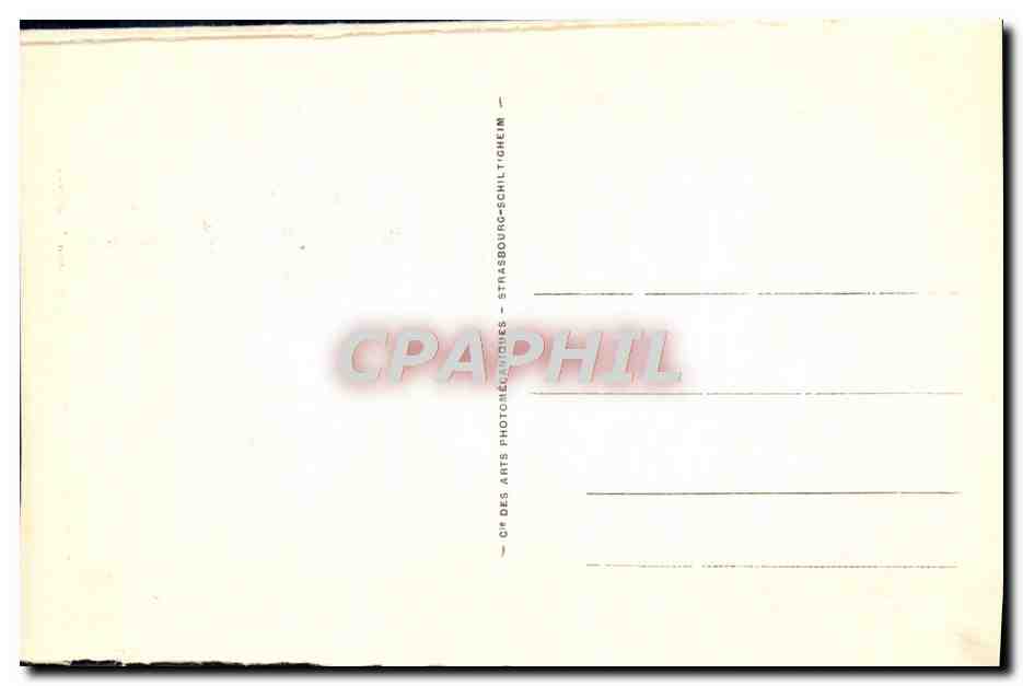 Strasbourg - Maison Kammerzell — éditeur CPAPHIL, n° 42 — Verso