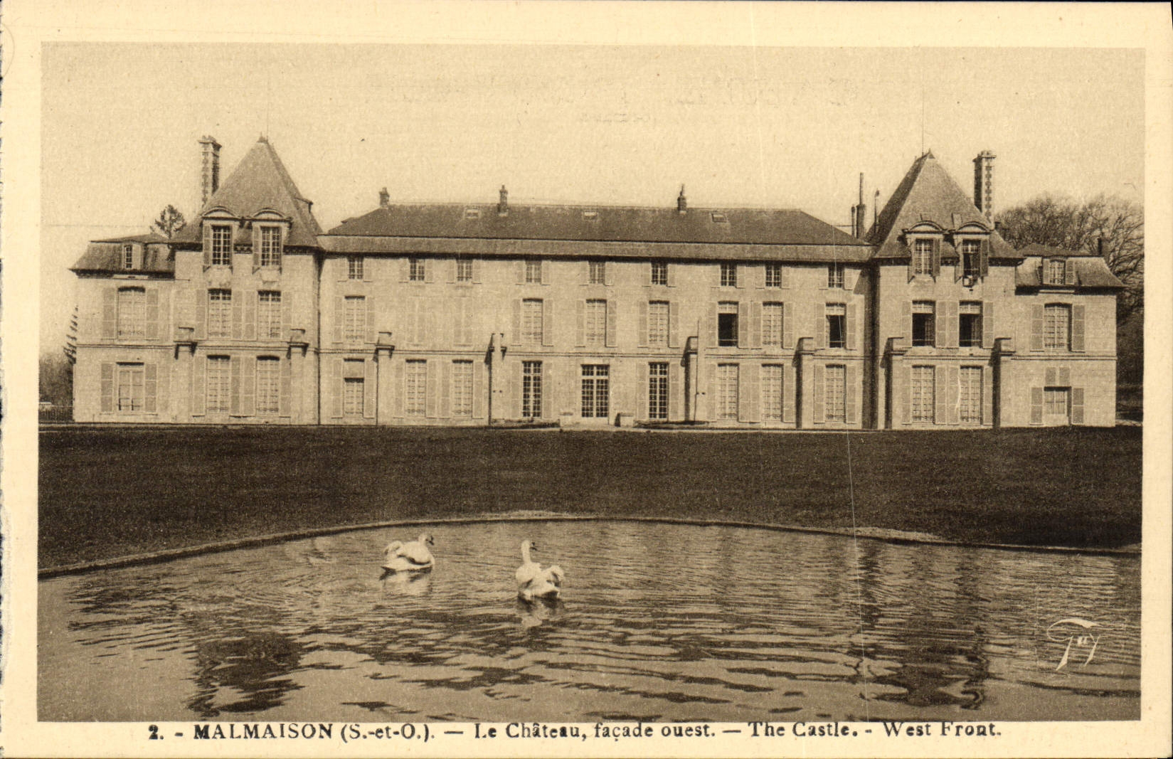 CPA Malmaison Le Chateau 