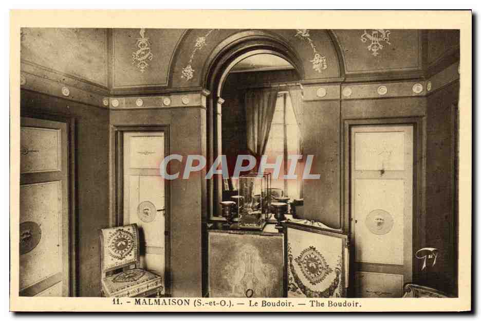 CPA Malmaison Le boudoir