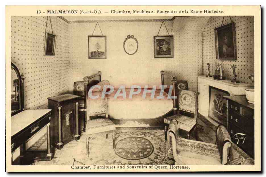 CPA Malmaison Chambles et Souvenirs de la reine Hortense