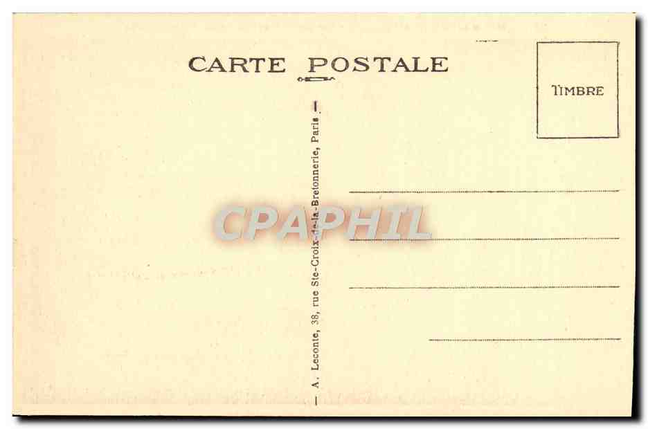 CPA Malmaison Le Mausolee Du Prince Imperial — Rückseite