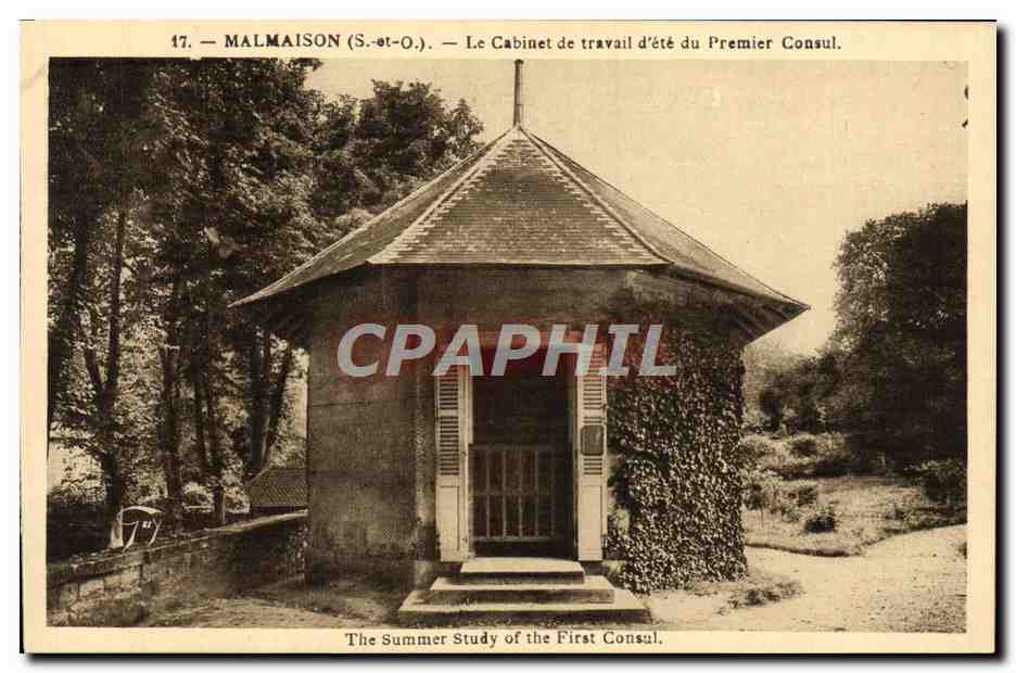 CPA Malmaison Le Cabinet de Travail d'ete du Premier Consul