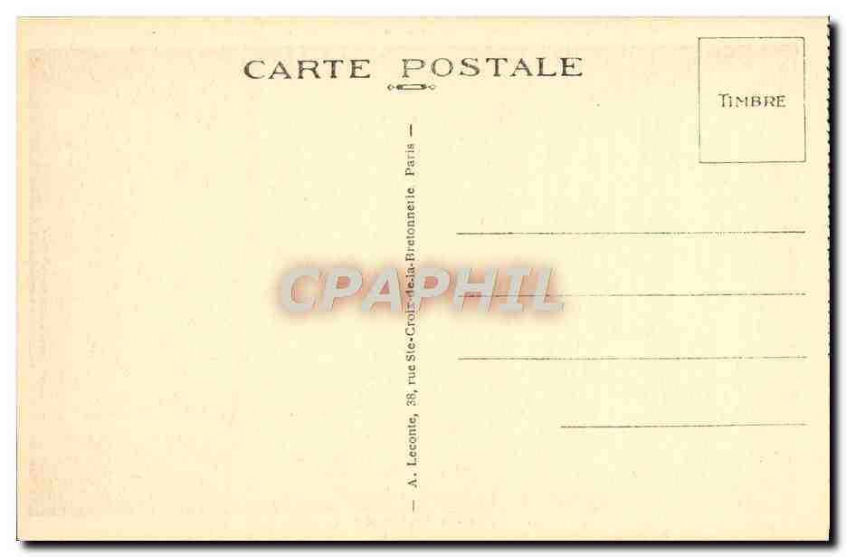 CPA Malmaison Le Salon de Billard et les Tapisseries des Gobelins Napoleon 1er — Rückseite