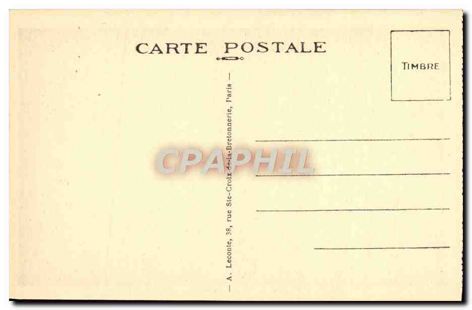 CPA Malmaison La Salle De Bain — Rückseite