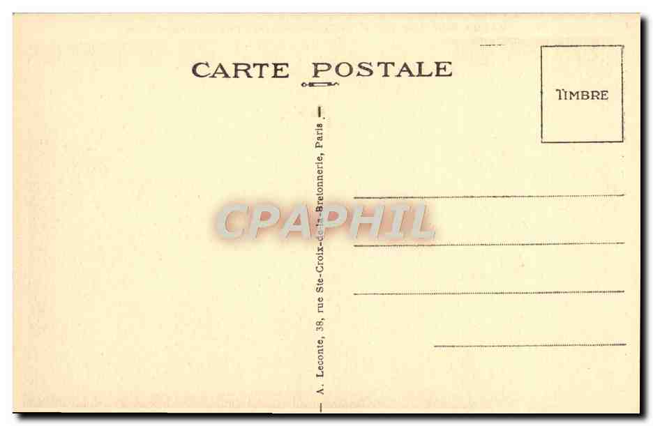 CPA Malmaison Le Mausolee du Prince Imperial — Rückseite