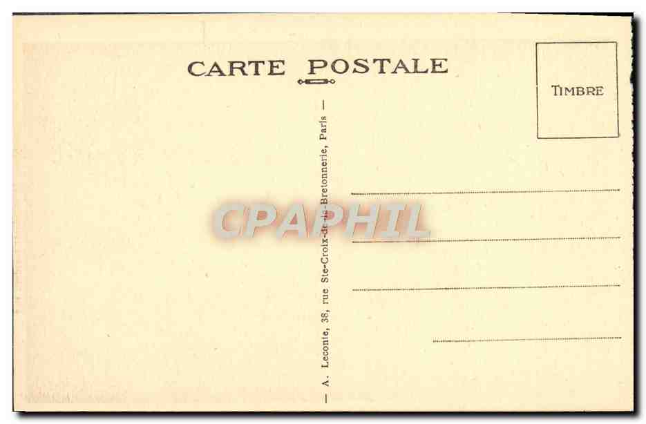 CPA Malmaison Le Premier Consul Par Isabey Napoleon 1er — Rückseite