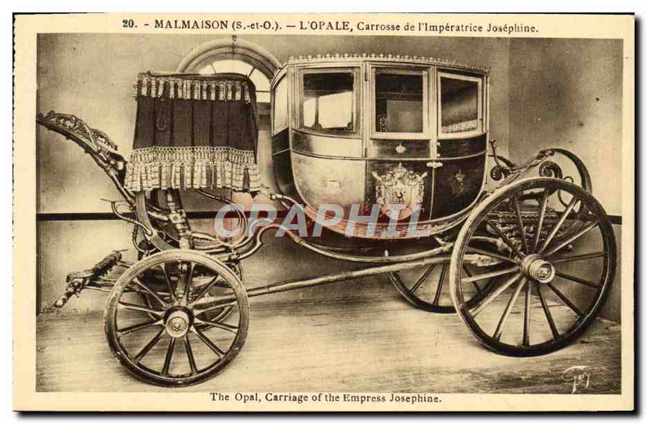 CPA Malmaison L'Opale Carrosse de L'Imperatrice