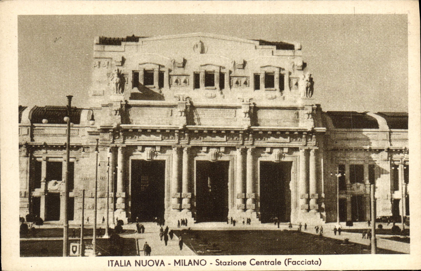 CPA Italia Nuova Milano Stazione Centrale