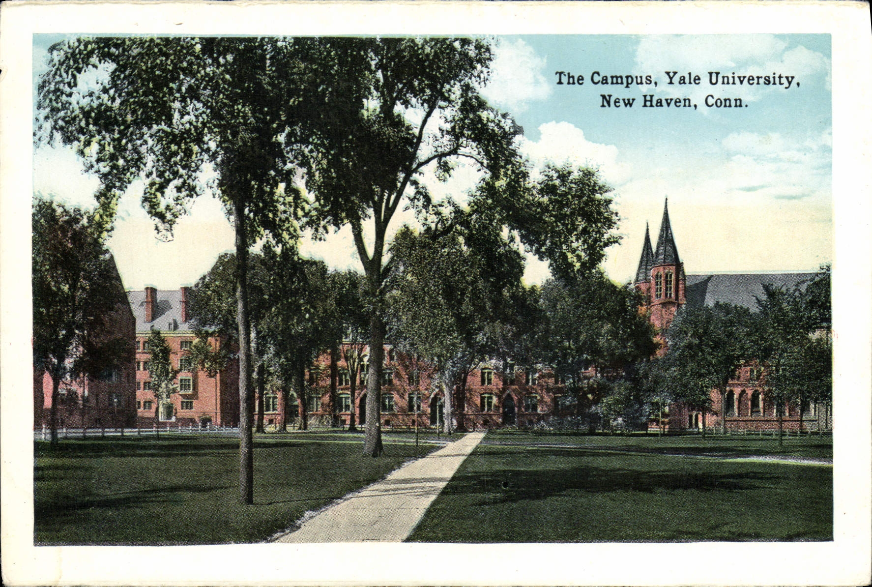 CPA the campus Yale university New Haven 