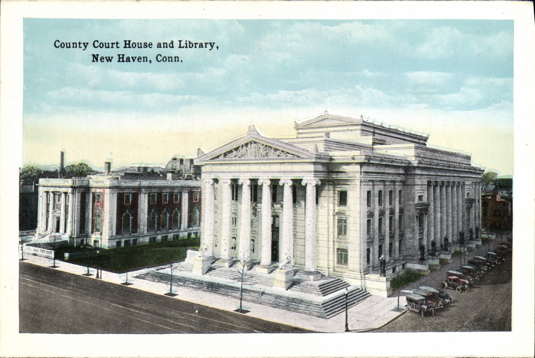 CPA New Haven County Court House And Library Conn