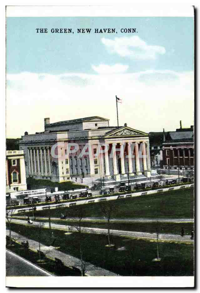 CPA New Haven County Court House And Library Conn — Back