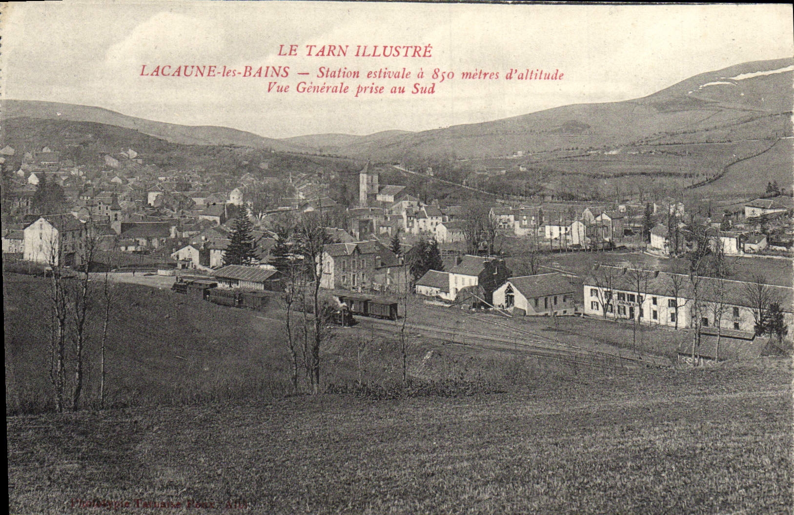 Lacaune-les-Bains — Station estivale à 850 mètres d'altitude — Le Tarn Illustré