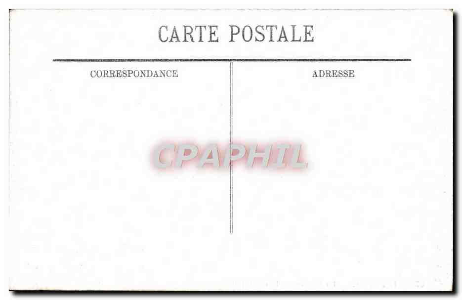 CPA Lourdes La Grotte Les Robinets — Verso