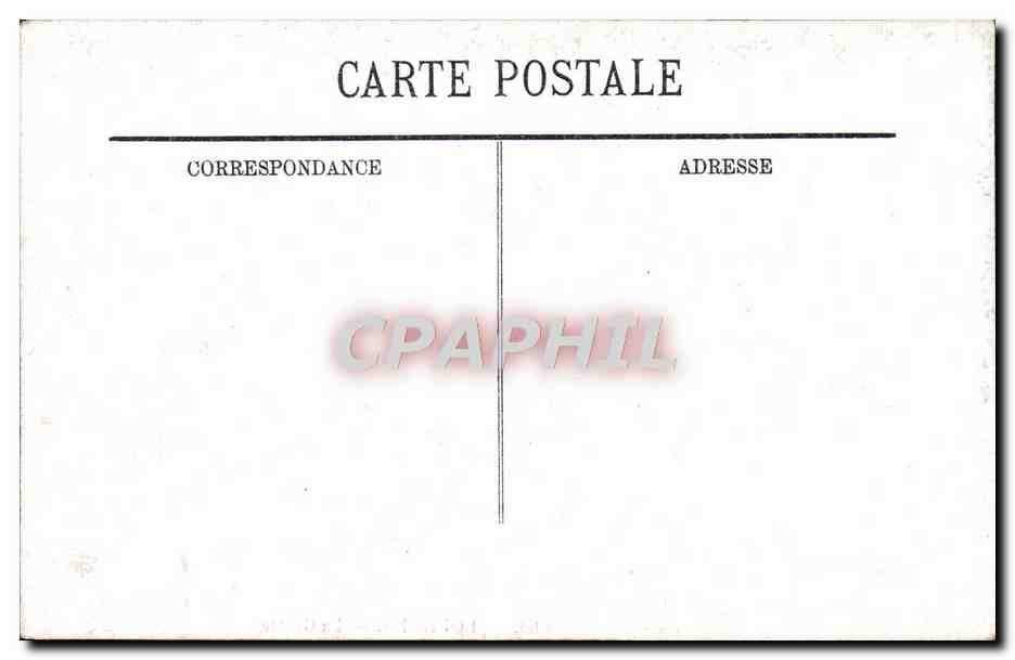 CPA Lourdes La Grotte  — Verso