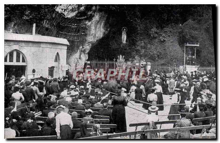 CPA Lourdes La grotte
