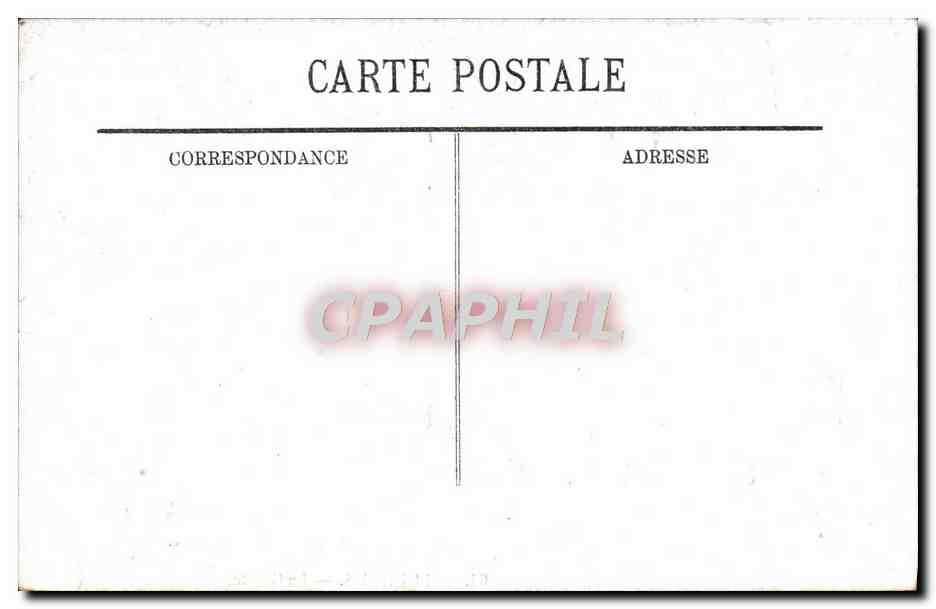 CPA Lourdes La grotte — Verso