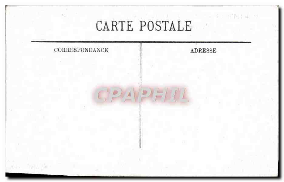 Lourdes — Le Pic du Jer et la Basilique — Verso