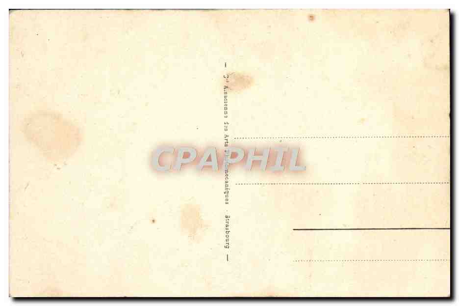 CPA Lourdes Maison Paternelle de Bernadette — Verso