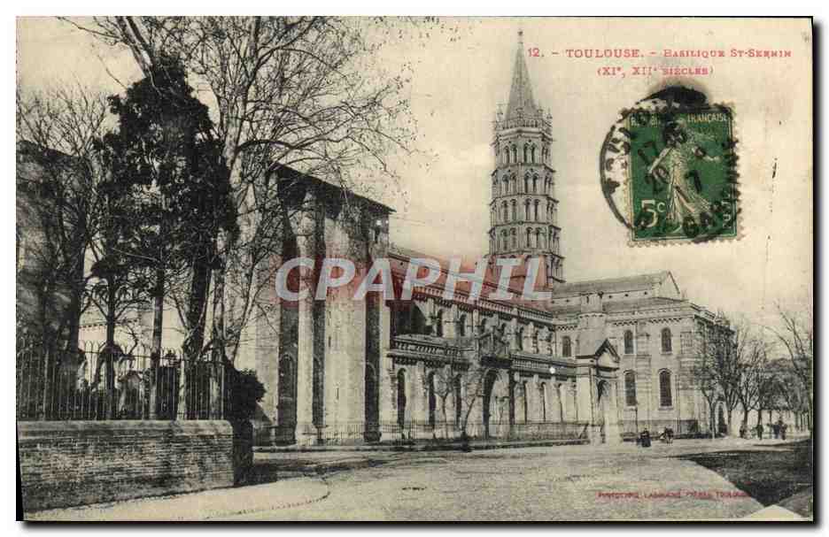 CPA Toulouse Basilique St Sernin 