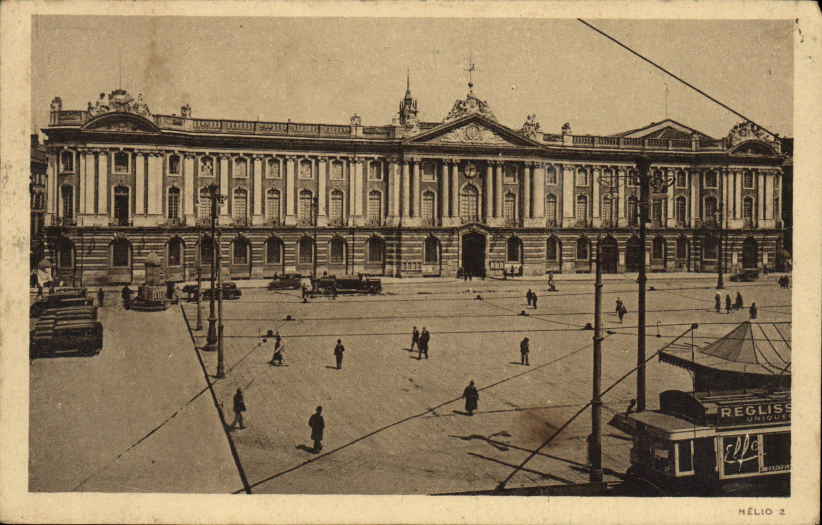 Toulouse - Façade du Capitole (Hôtel de Ville, 1750) — Héliogravure 'Elle' — n° 2