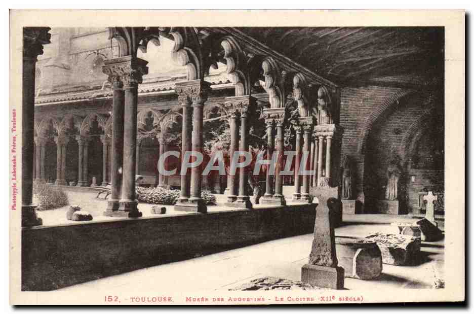 CPA Toulouse Musee des Augustins Le cloitre