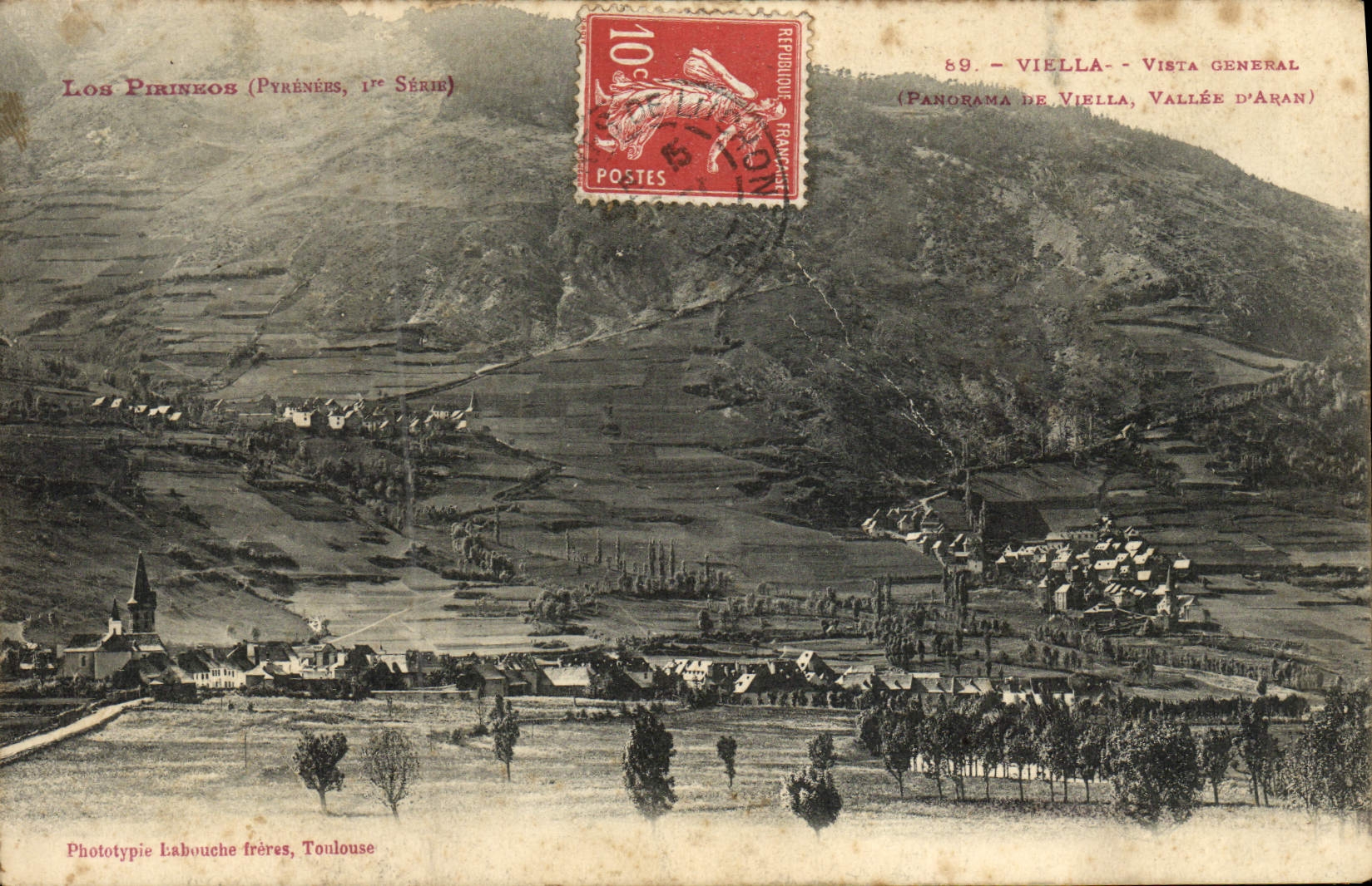 CPA Viella Vista General Vallee d'Aran