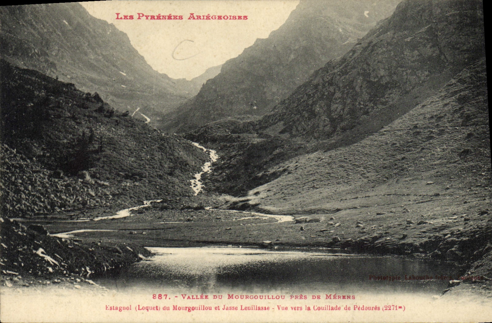 CPA Vallee Du Mourgouillou Pres De Merens Vue vers la Couillade de Peroudes