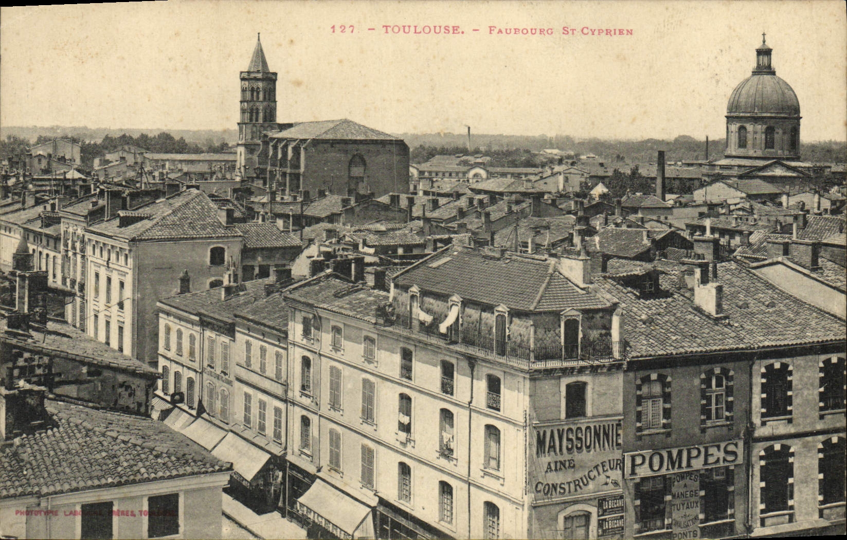 CPA.Toulouse Faubourg St Cyprien