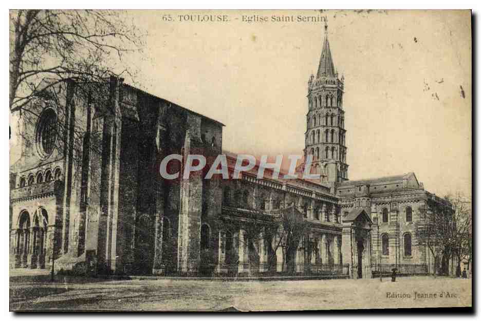 CPA.Toulouse Eglise Saint Sernin