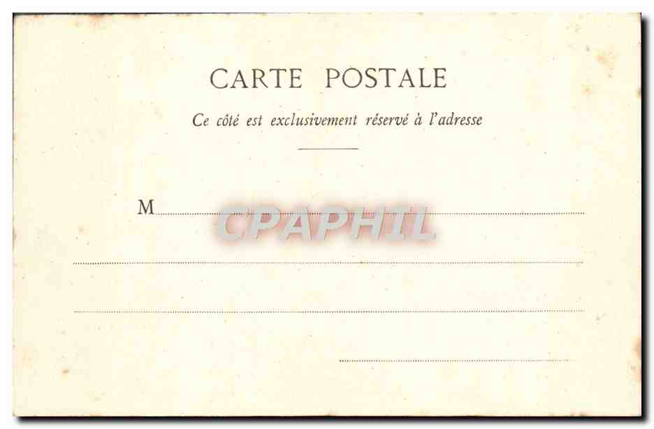 Toulouse - Le Pont Neuf et l'Hôpital St-Joseph de la Grave — éditeur Tabas, n° 47 — Verso