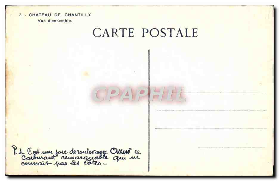 Chantilly — Château de Chantilly — Graphique — Reverso