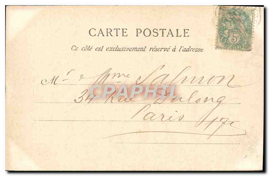 CPA Blonville Sur Mer Vue Prise Du Mont Canisi — Rückseite