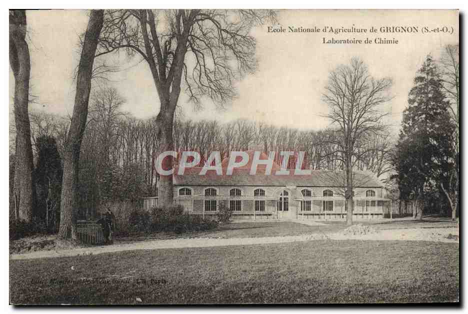 CPA Ecole Nationale d'Agriculture De Grignon Laboratoire De Chimie