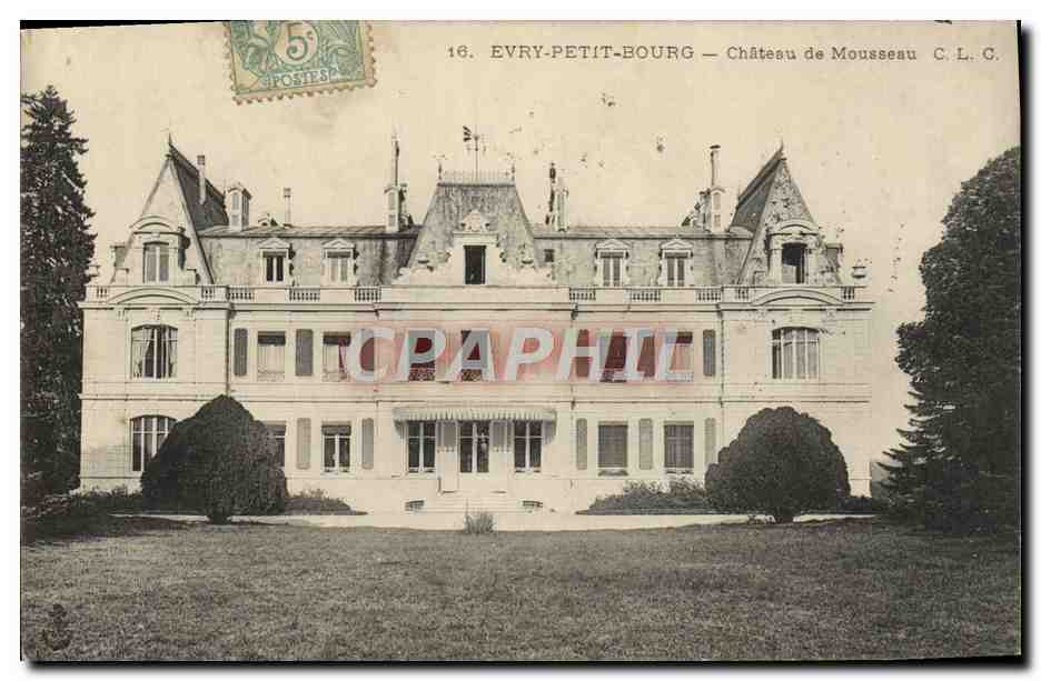 CPA Evry Petit Bourg Chateau De Mousseau