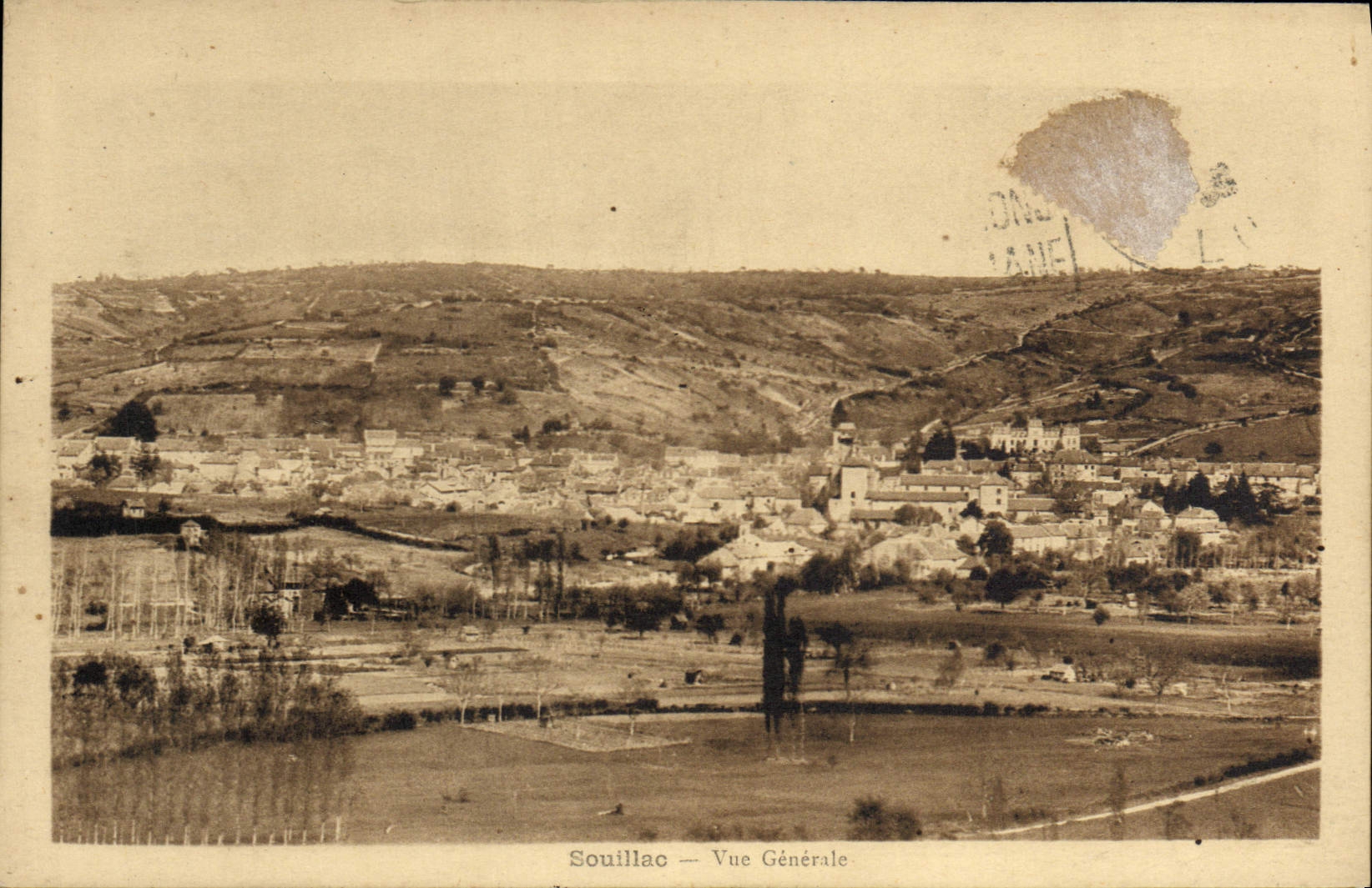 CPA Souillac Vue Generale