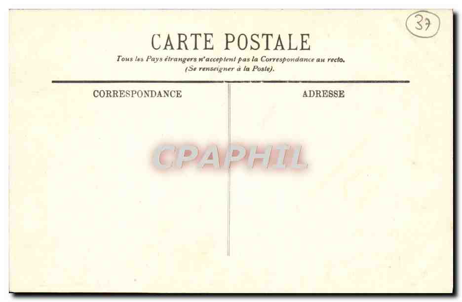 CPA Usse Le Chateau La Cour d'Honneur Et La Lanterne — Rückseite