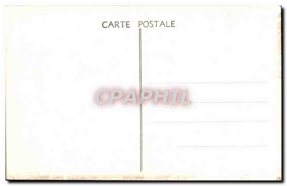 CPA Lac D'Allos Le Chalet Restaurant — Rückseite