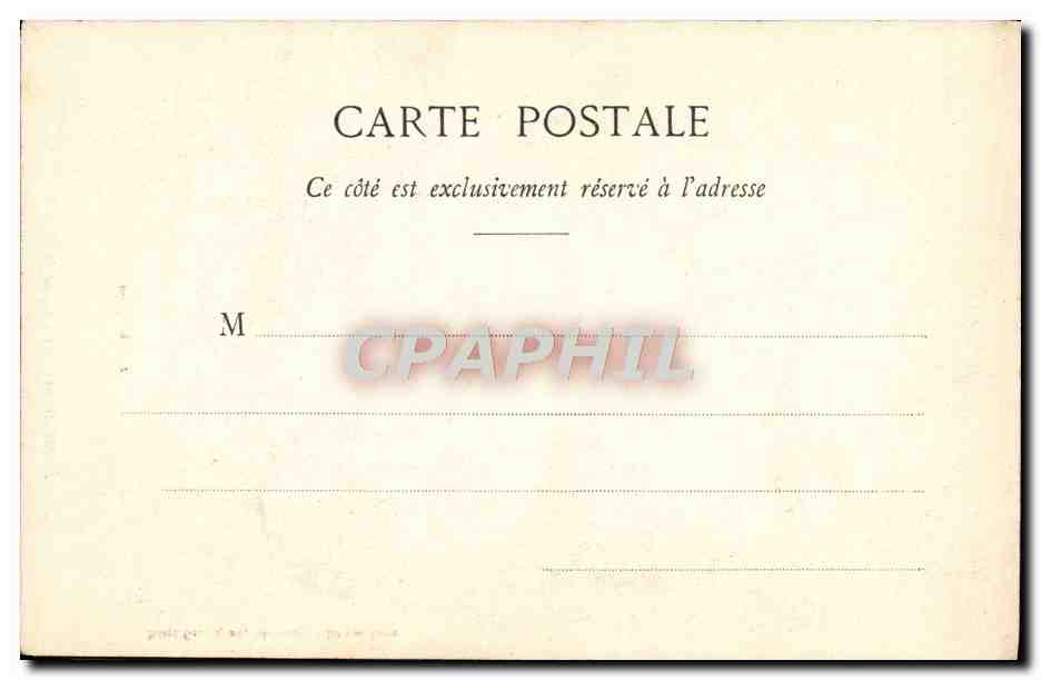 CPA Dommartin Les Ville L'Eglise — Rückseite