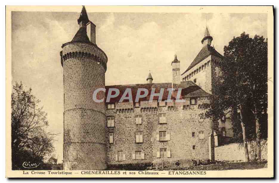 Chénérailles and its Castles — Etangsannes — La Creuse Touristique