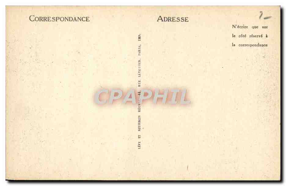 CPA Albi Le Faubourg De La Madeleine — Rückseite
