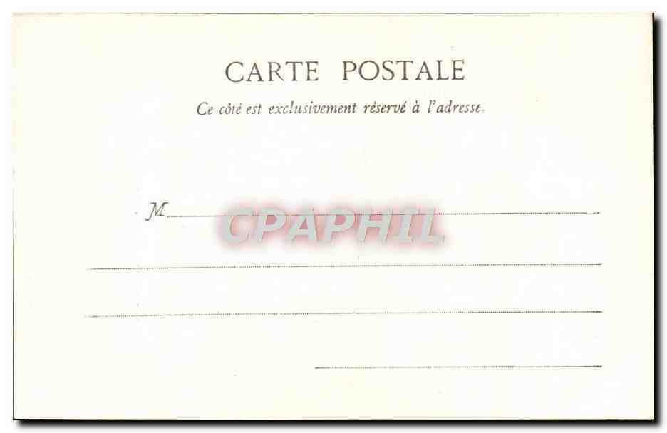 CPA Nancy Palais Ducal Musee Lorrain — Verso