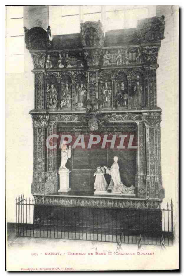 CPA Nancy Tombeau De Rene II Chapelle ducale